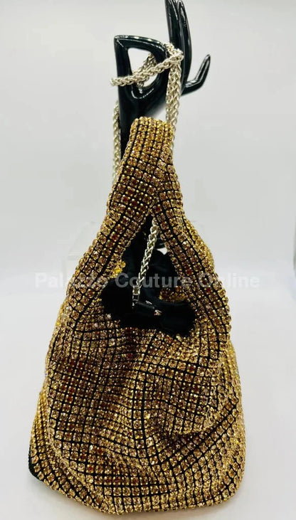 Soft Mesh Bag Discotheque (Gold)