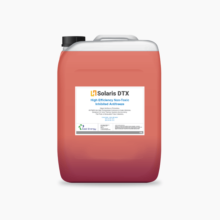 Solaris 10L DTX Inhibited Glycol Solar Thermal Transfer Fluid
