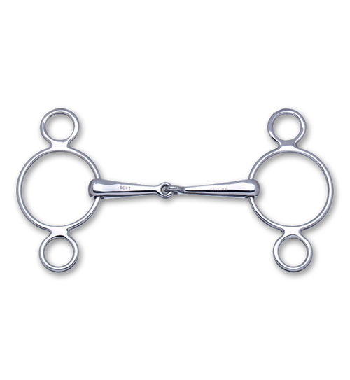 Stübben Steeltec 2-in-1 3-Ring Gag