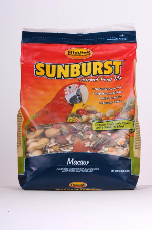 Sunburst Gourmet Macaw Seed