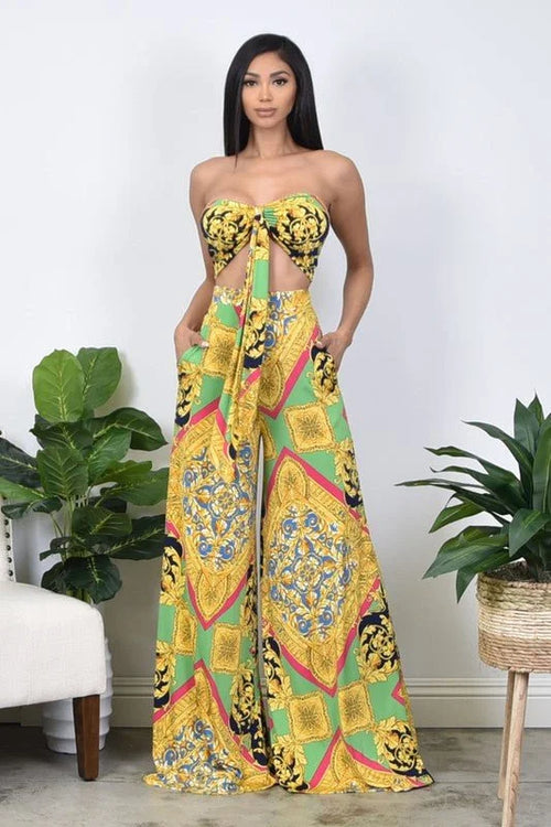 Take me to Honolulu Pants Set