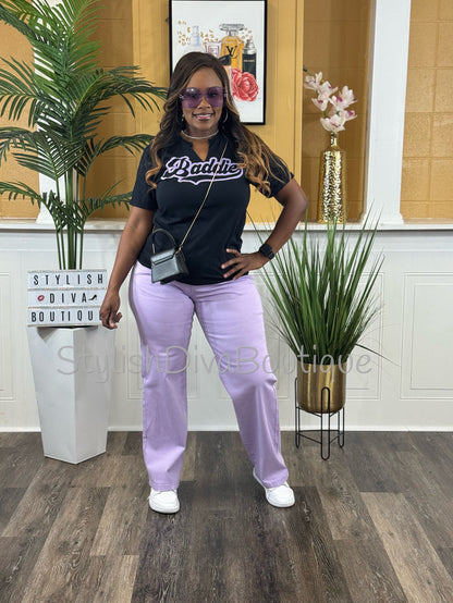 Take You There Pants (Lavender)