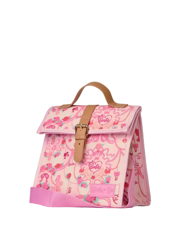 The Somewhere Co Satchel - Barbie Rococo