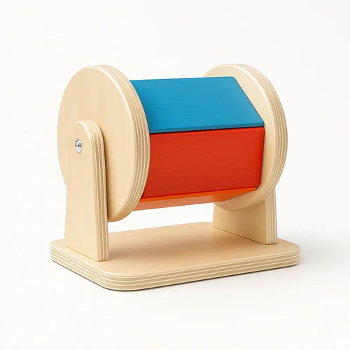 Totli Wooden Spinning Drum Toy (DAMAGED PACKAGING)