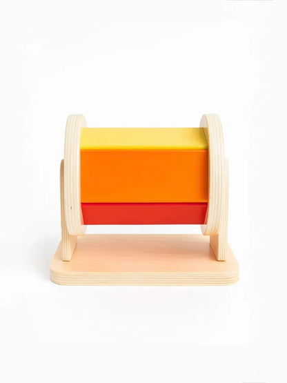 Totli Wooden Spinning Drum Toy (DAMAGED PACKAGING)