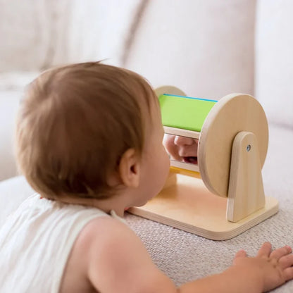 Totli Wooden Spinning Drum Toy (DAMAGED PACKAGING)