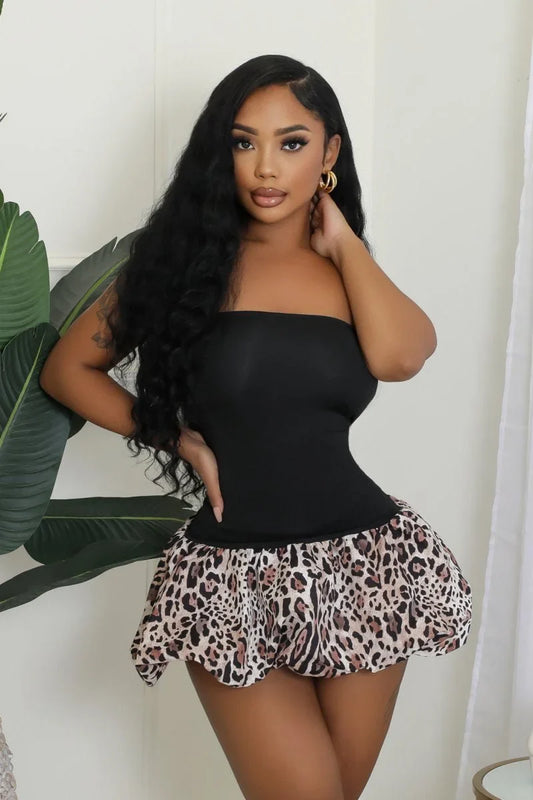 Tube Mini Dress Pleated Skirt – Drive You Wild Style