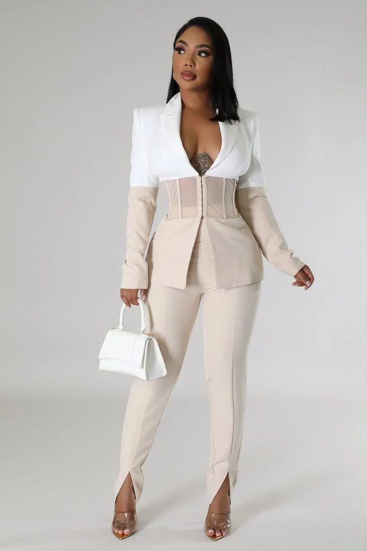 Two Piece Pant Set – First Class Pant Set