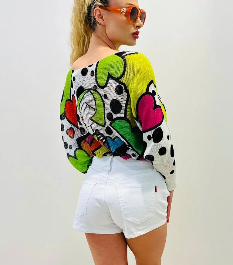 White Denim Shorts – High-Rise Casual Stretch Fit