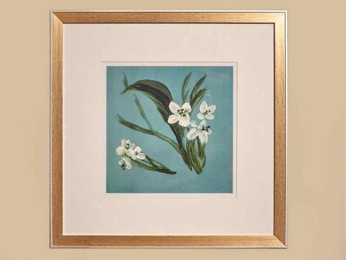 'White Tropicals' Framed Print 2/2