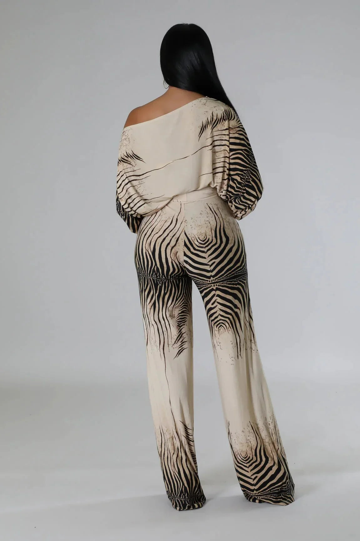 Wild Love Wide Leg Jumpsuit with Square Neckline