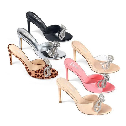 Zaha Slip On High Heels  (Nude)