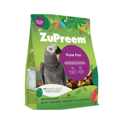 Zupreem Pure Fun Bird Food for Parrots and Conures 2 lb