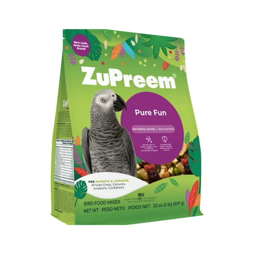 Zupreem Pure Fun Bird Food for Parrots and Conures 2 lb