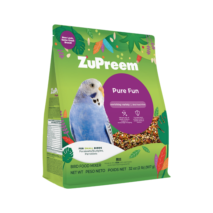 Zupreem Pure Fun Bird Food for Small Birds 2 lb