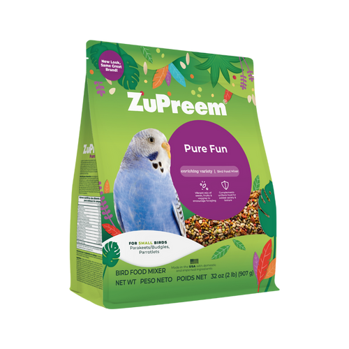 Zupreem Pure Fun Bird Food for Small Birds 2 lb