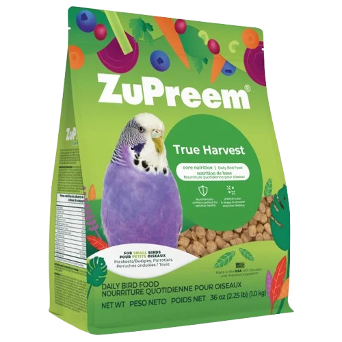 Zupreem True Harvest Parakeet Pellets