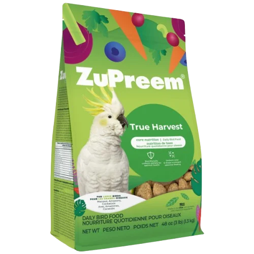 Zupreem True Harvest Pellets for Large Birds